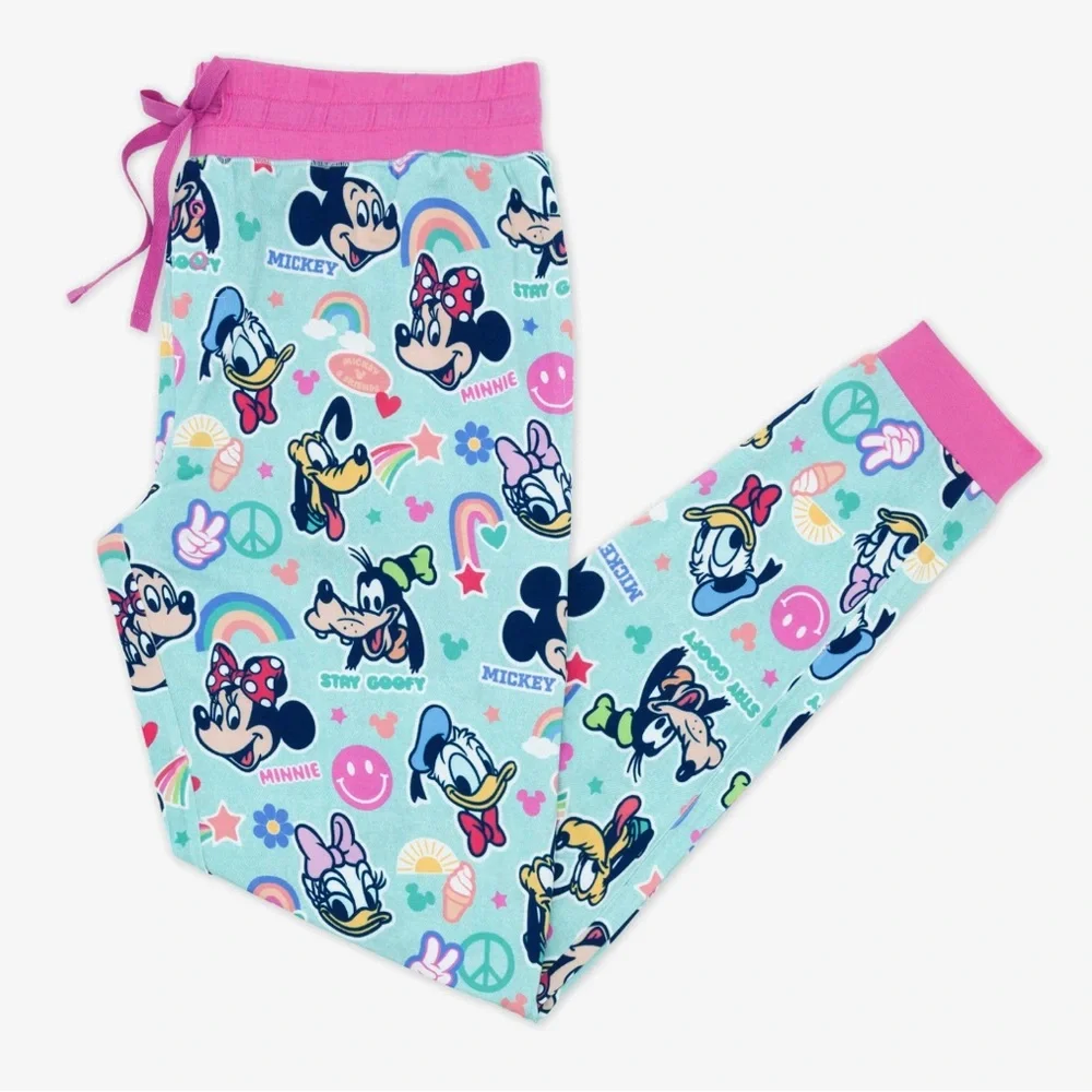 Little sleepies women's pajamas SET (pants AND top) Mickey Mouse club house - Picture 2 of 2